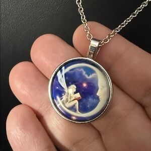 Fairy & Moon Necklace